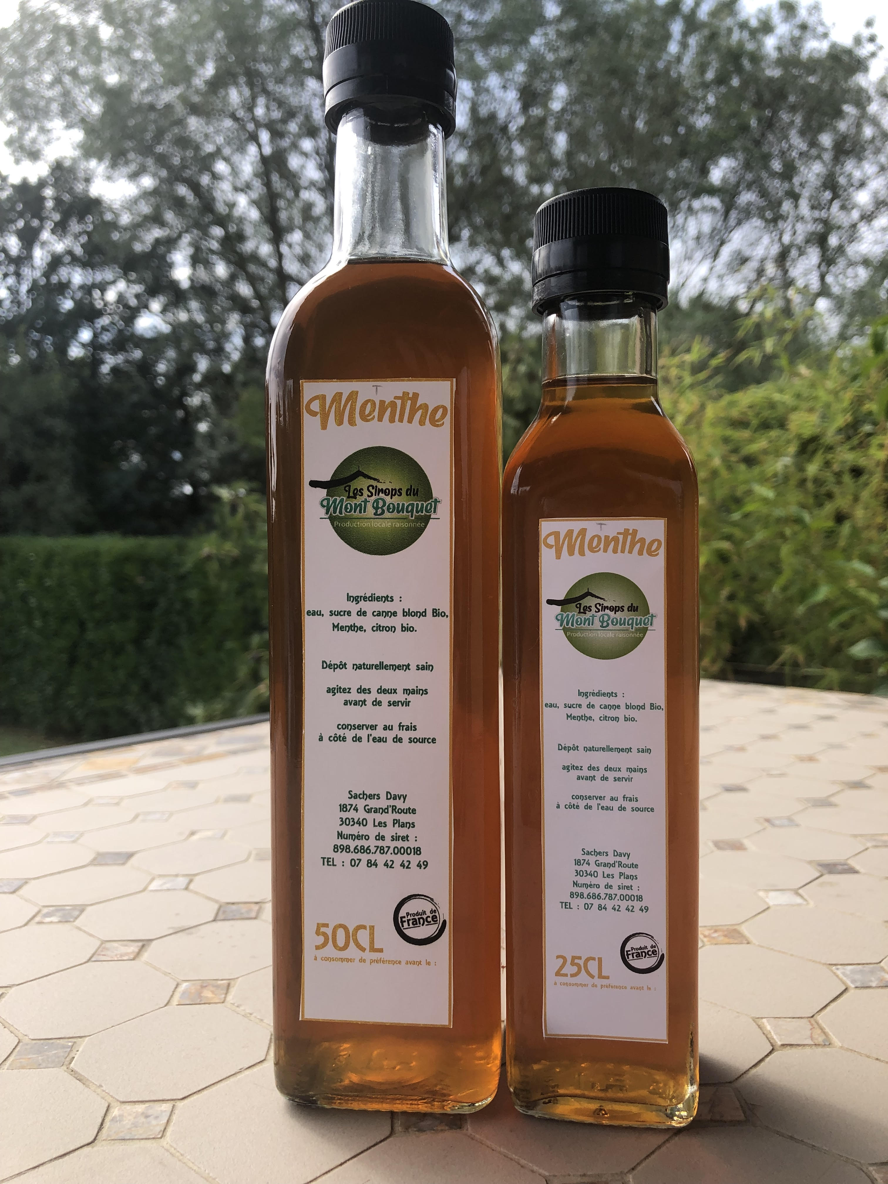sirop de menthe