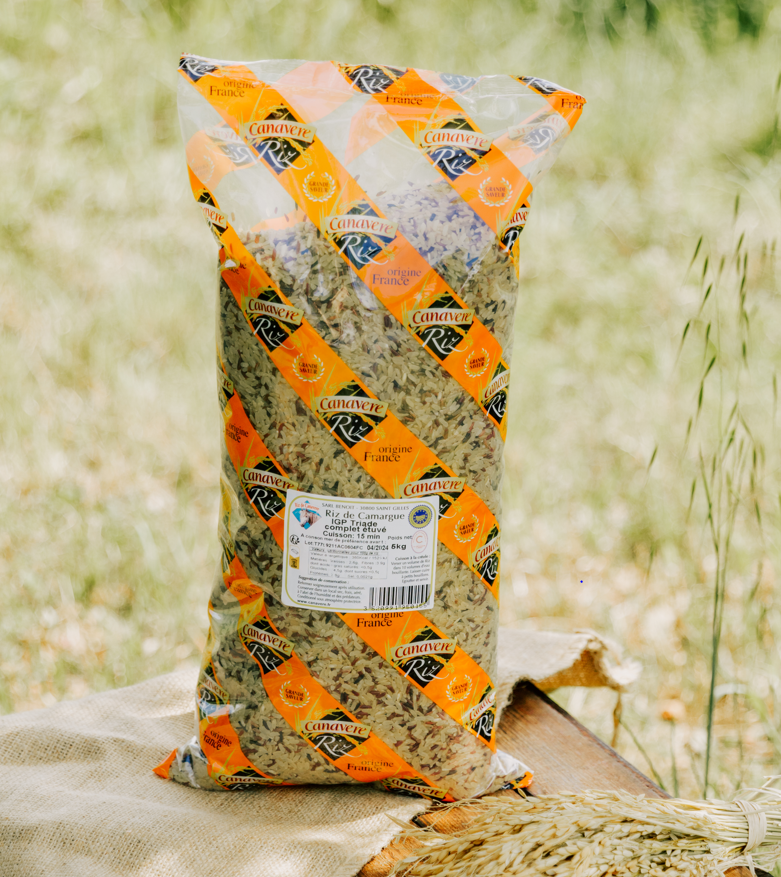 SAC 5 KG RIZ DE CAMARGUE IGP TRIADE