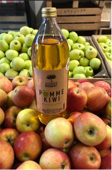 Jus pomme-kiwi