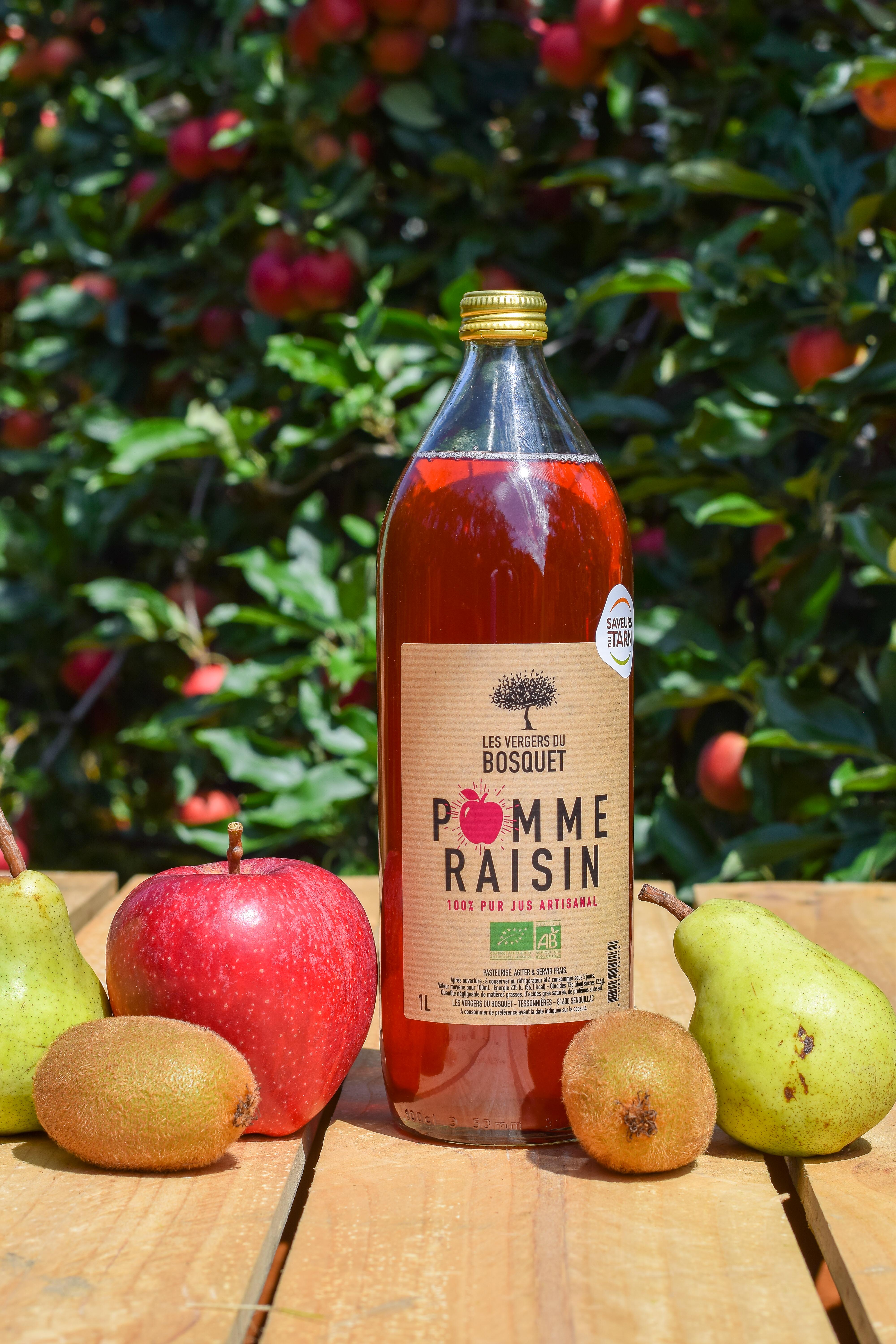 Jus pomme-raisin BIO