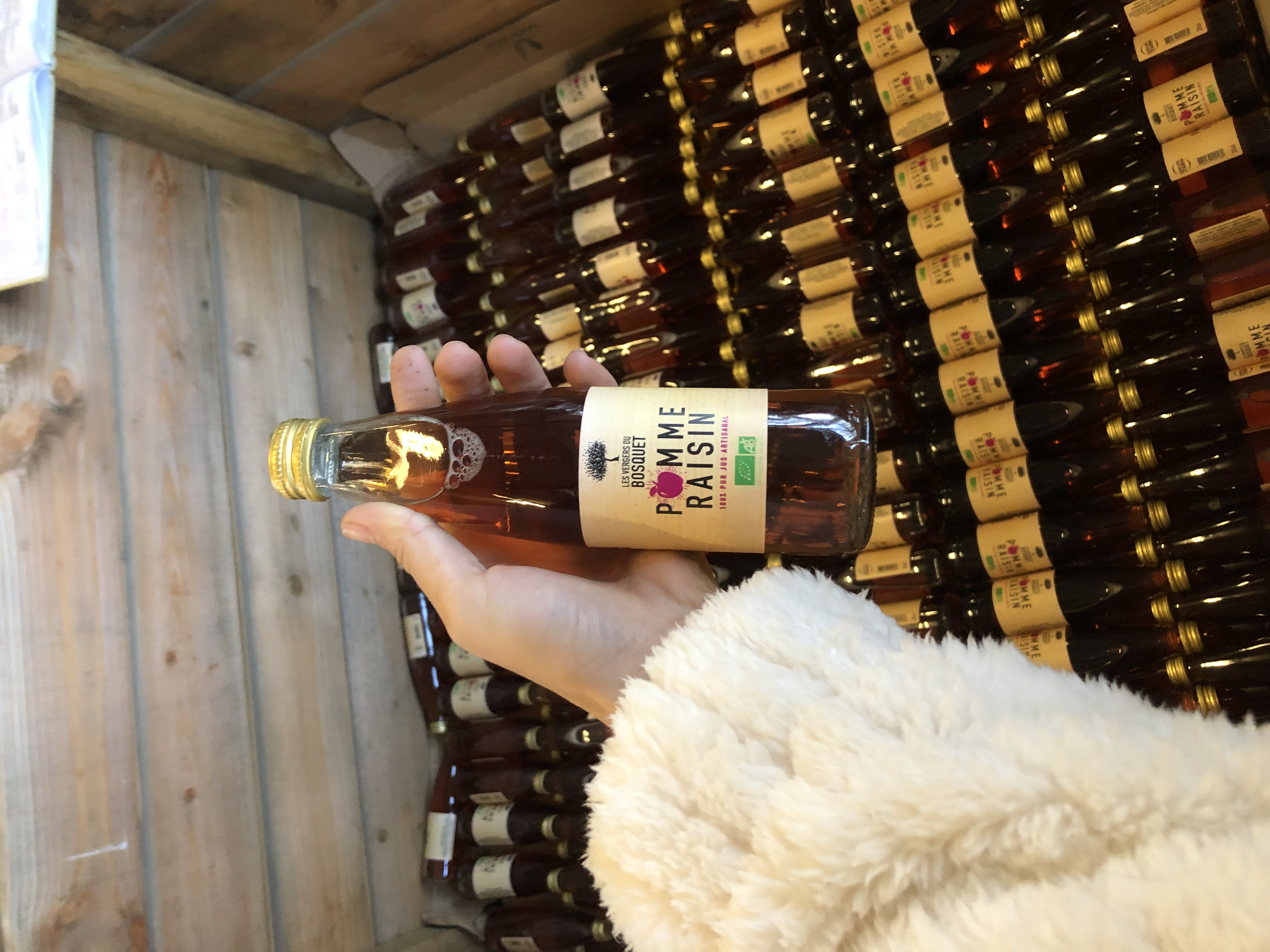 Jus pomme-raisin bio 0.25CL