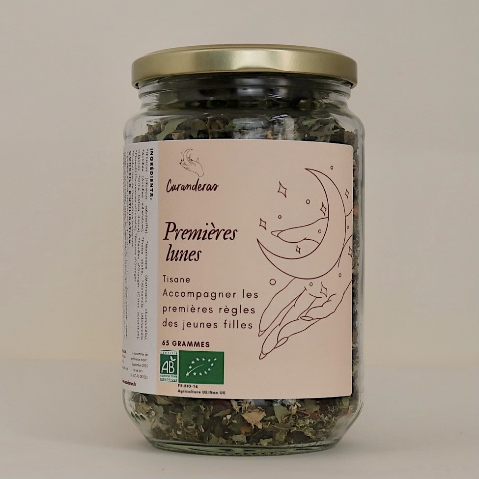 Tisane BIO Les Premieres Lunes - Regles Douloureuses Jeunes Filles