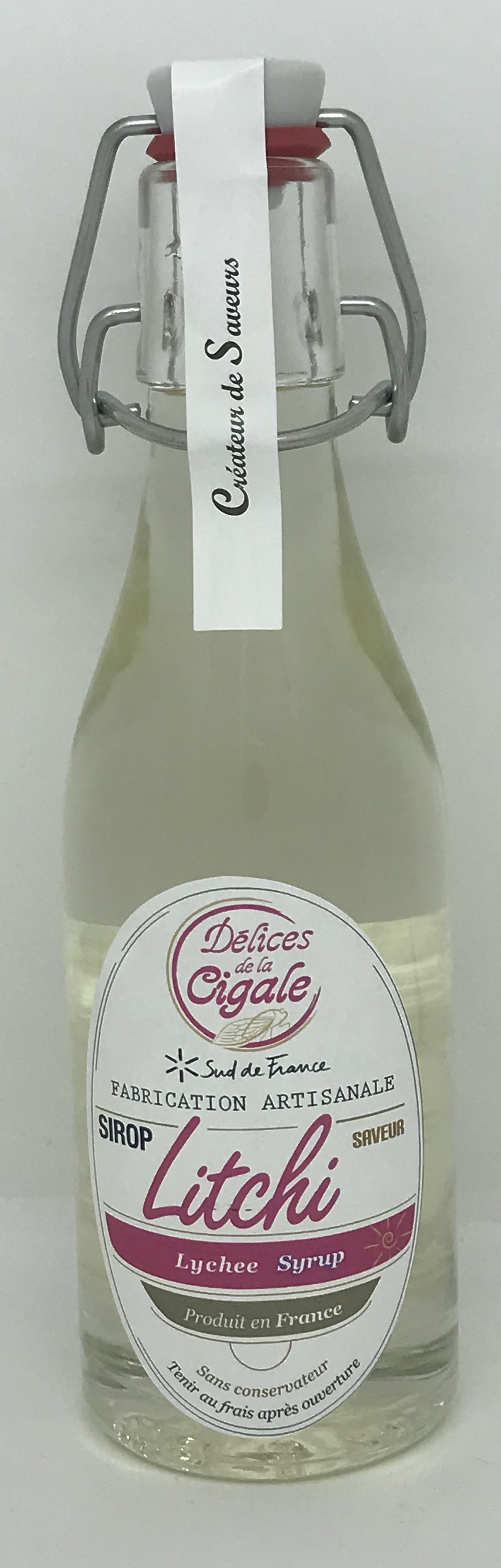 Sirop artisanal saveur Litchi