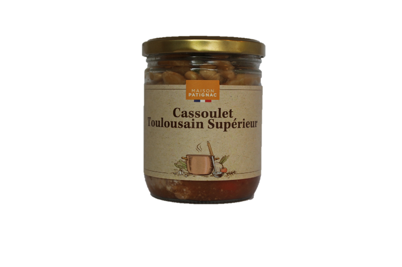 Cassoulet toulouse a la saucisse de Toulouse et porc confit