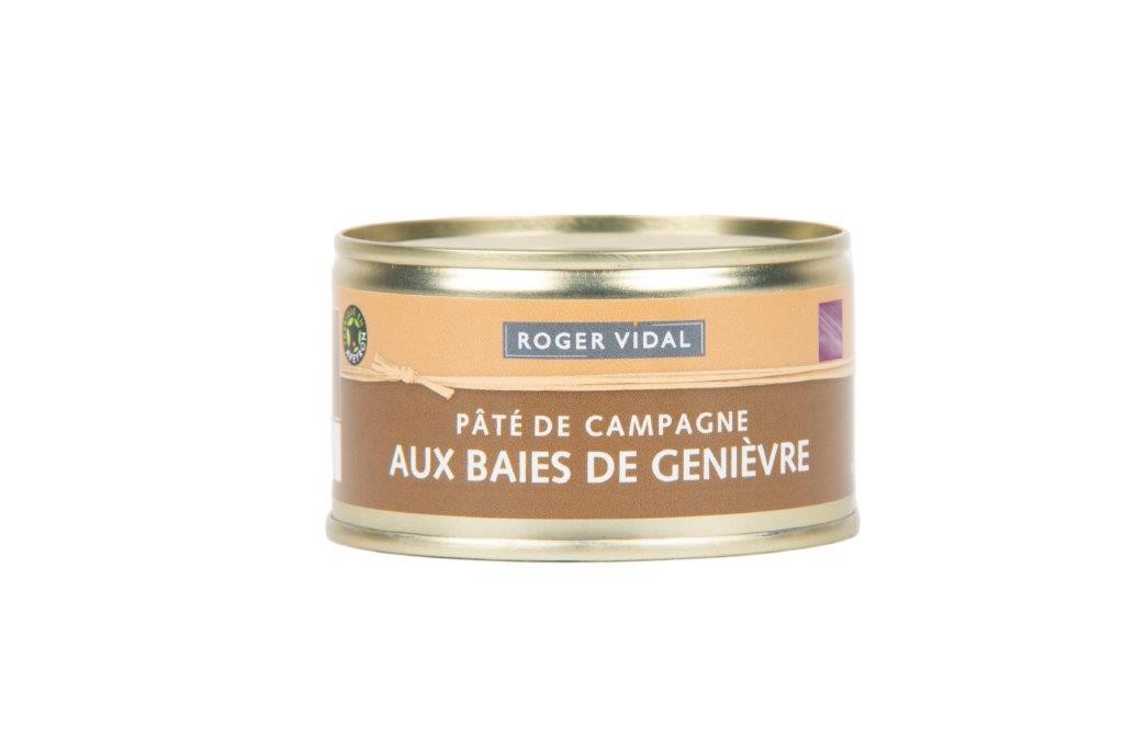 Pate de campagne aux baies de genievre