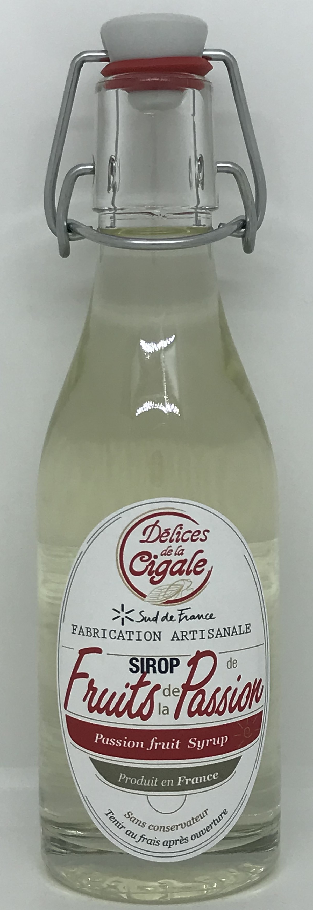 Sirop artisanal de Fruits de la Passion