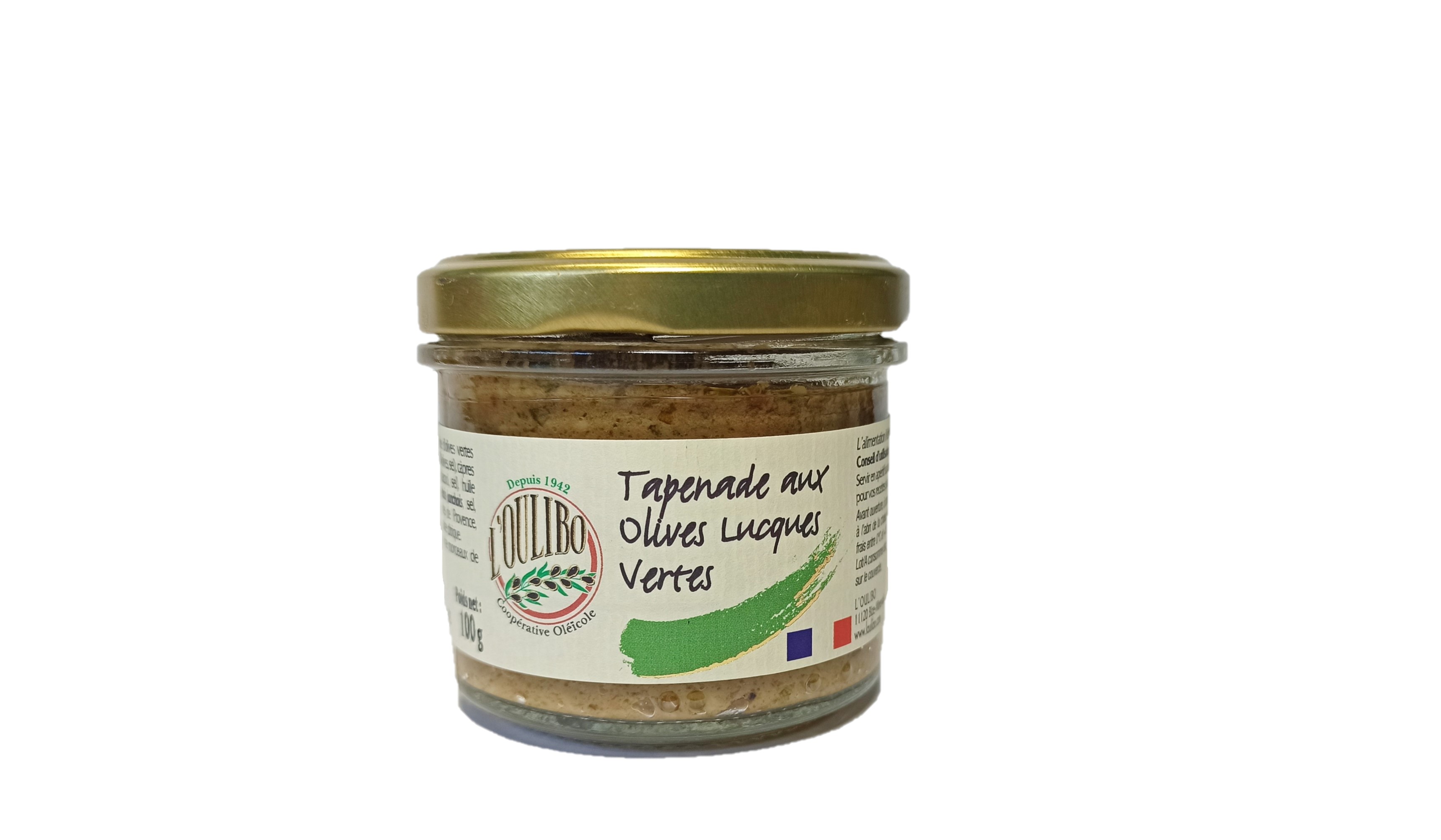 Tapenade aux olives Lucques vertes