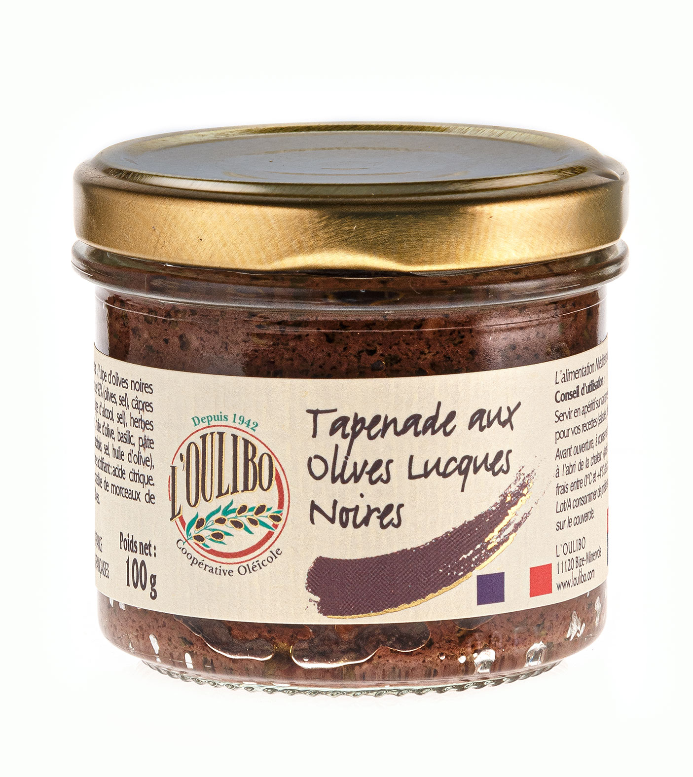 Tapenade aux olives Lucques noires