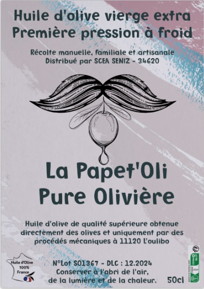 La Papet'Oli Pure Oliviere