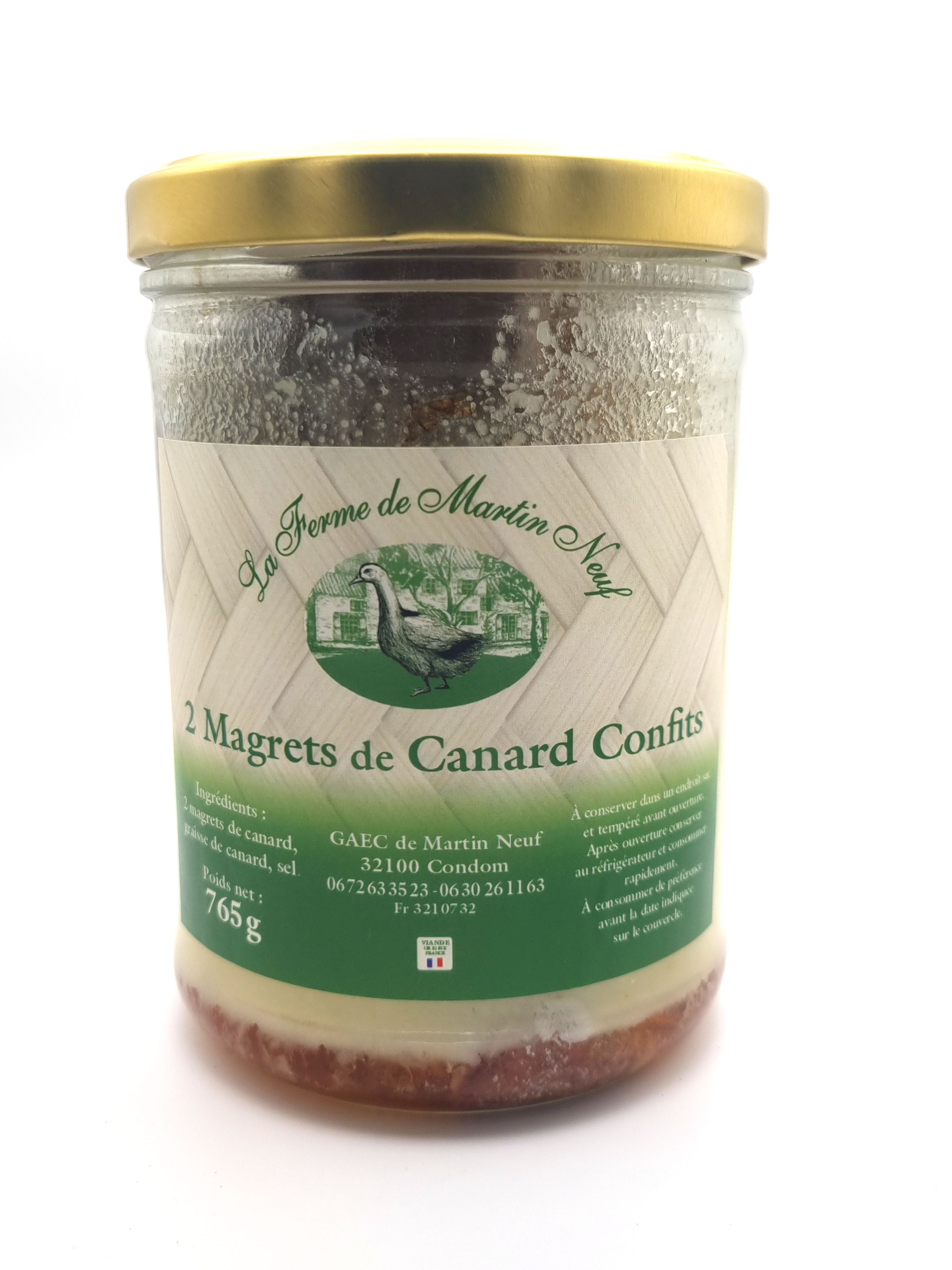 Confit de canard 2 Magrets
