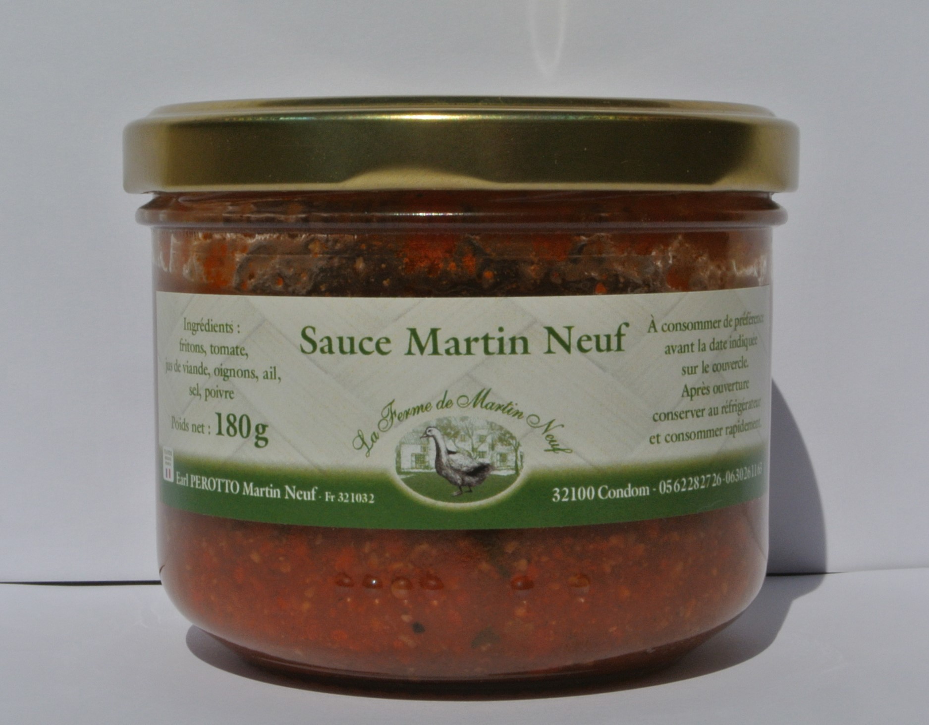 Sauce Martin Neuf 360g