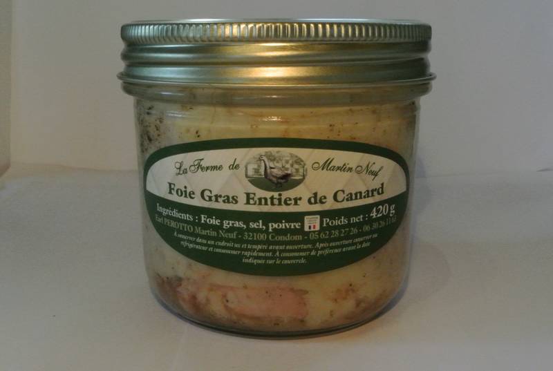 Foie Gras entier de Canard 420g