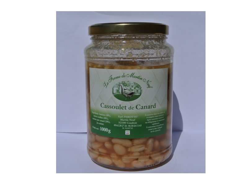 Cassoulet de Canard 1 Kg