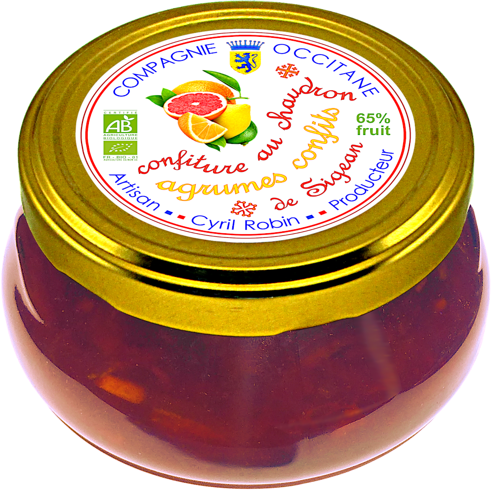 Confiture 55% agrumes