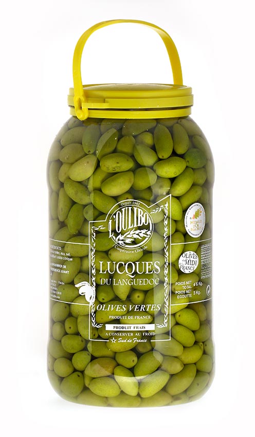 Olives vertes Lucques fraiches