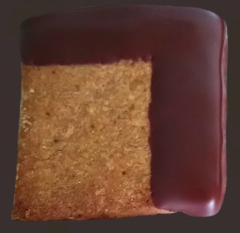 Carre a la chataigne et chocolat noir