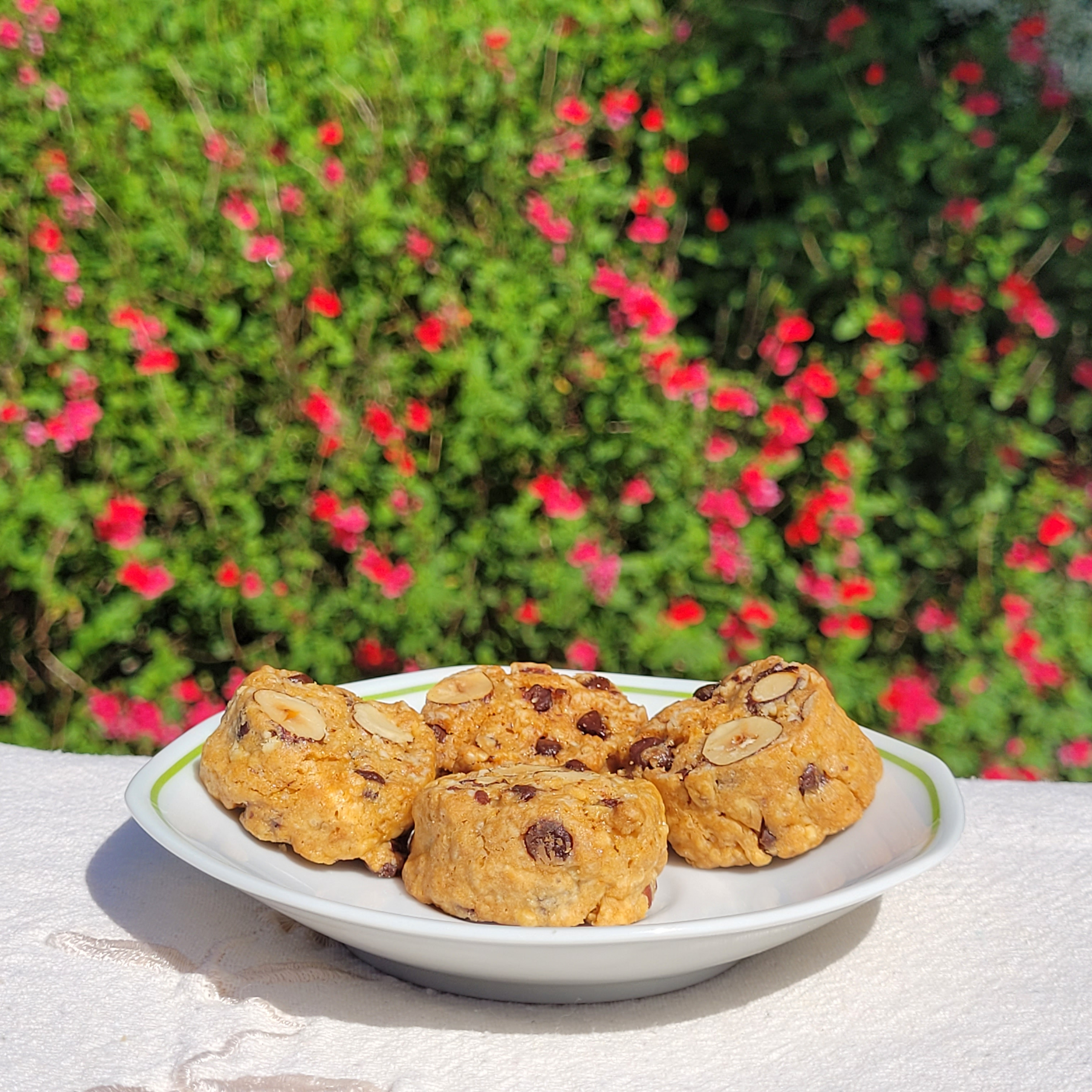 Cookie aux flocons d avoine, chocolat et noisette