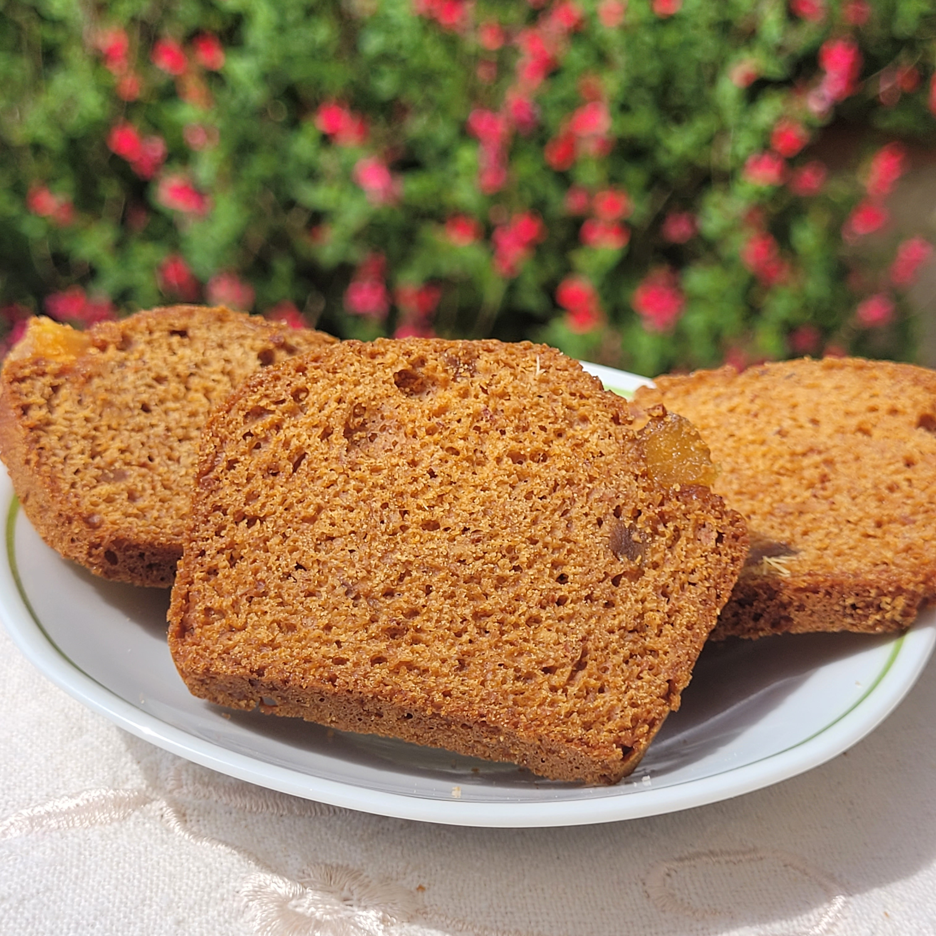 Biscotte de pain d epices au gingembre confit