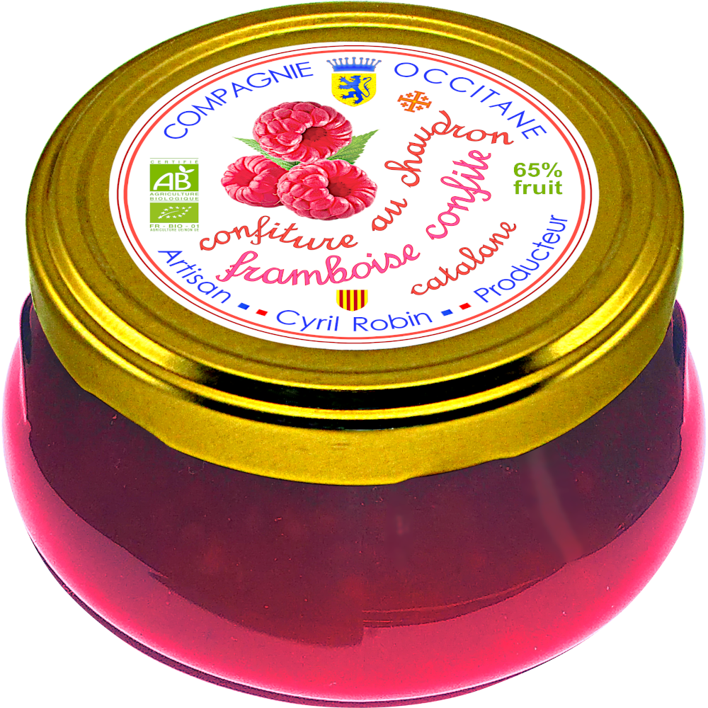 Confiture 65% framboise