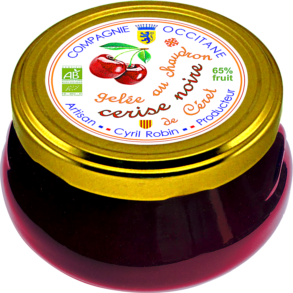 Gelee 65% cerise de Ceret