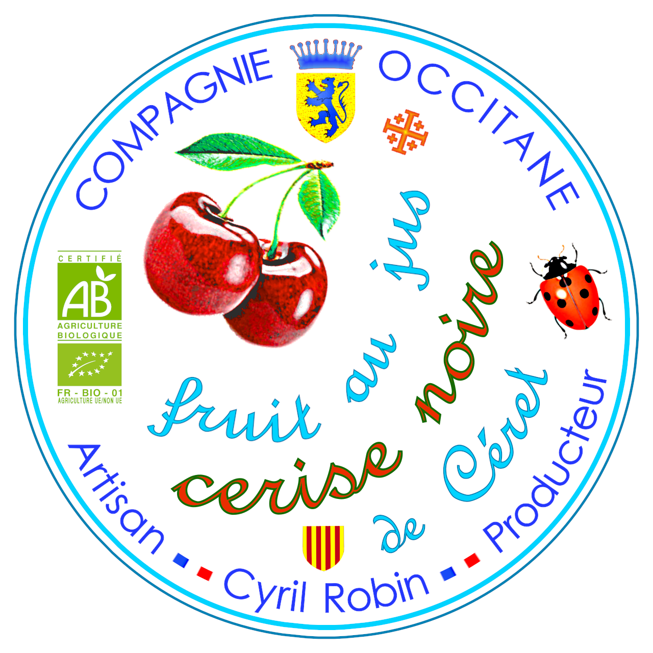 Fruit dans son jus cerise de Ceret