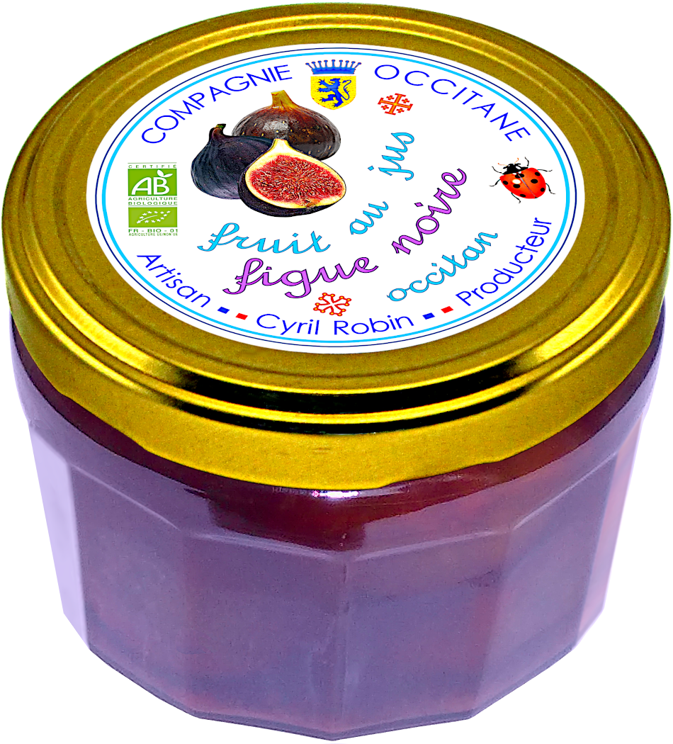 Fruit dans son jus : figue noire occitane