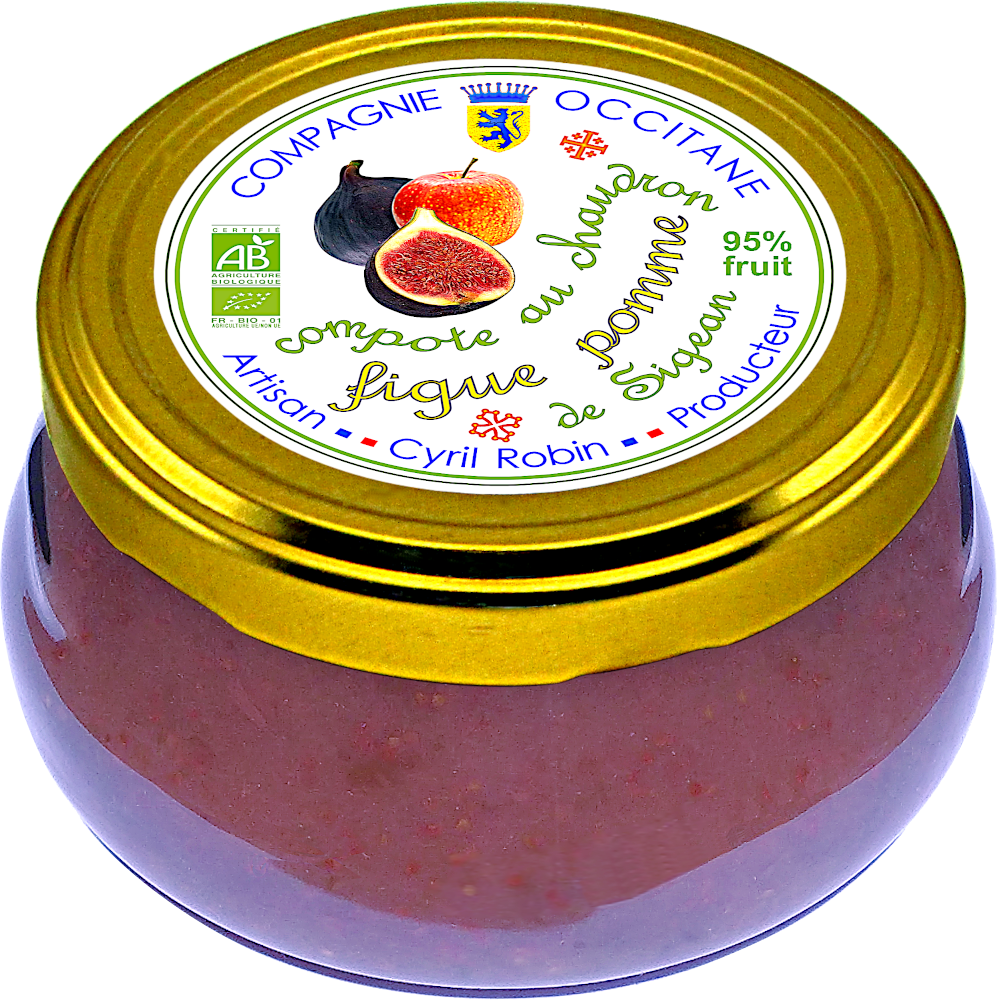 Compote 95% figue pomme