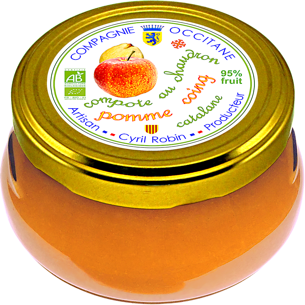 Compote 95% pomme coing