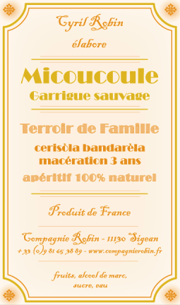 Aperitif micoucoule de garrigue sauvage