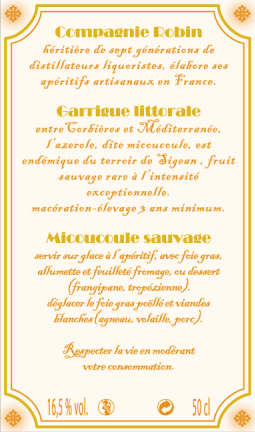 Aperitif micoucoule de garrigue sauvage