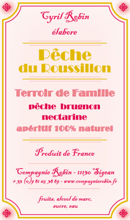Aperitif peche du roussillon