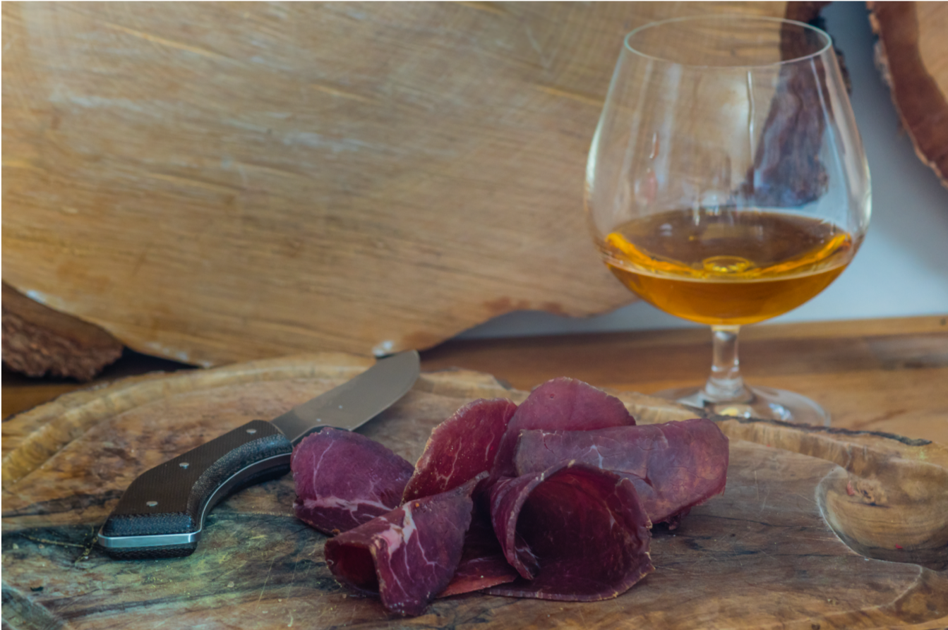 Bœuf d’Ariege seche a l’Armagnac