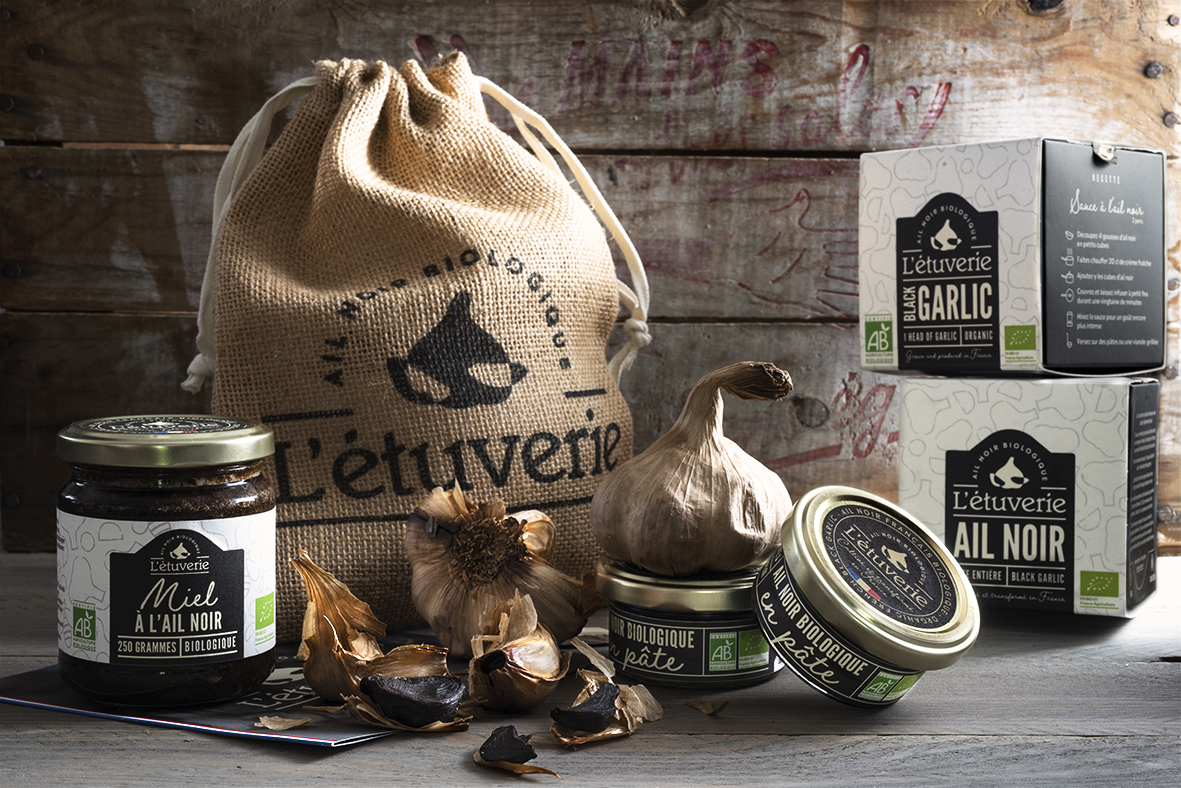 Pate d'ail noir bio