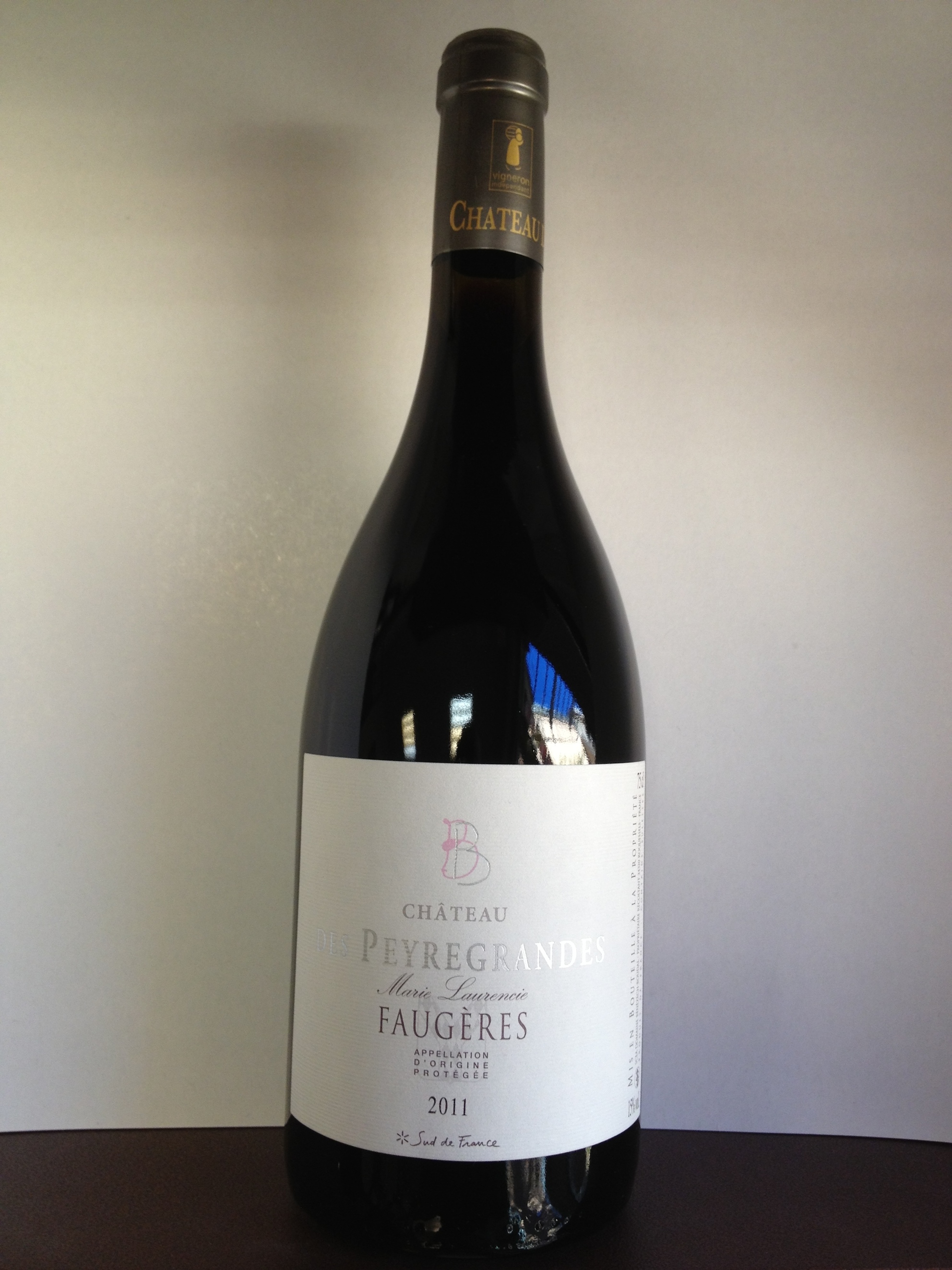 CHATEAU DES PEYREGRANDES MARIE-LAURENCIE ROUGE 2015
