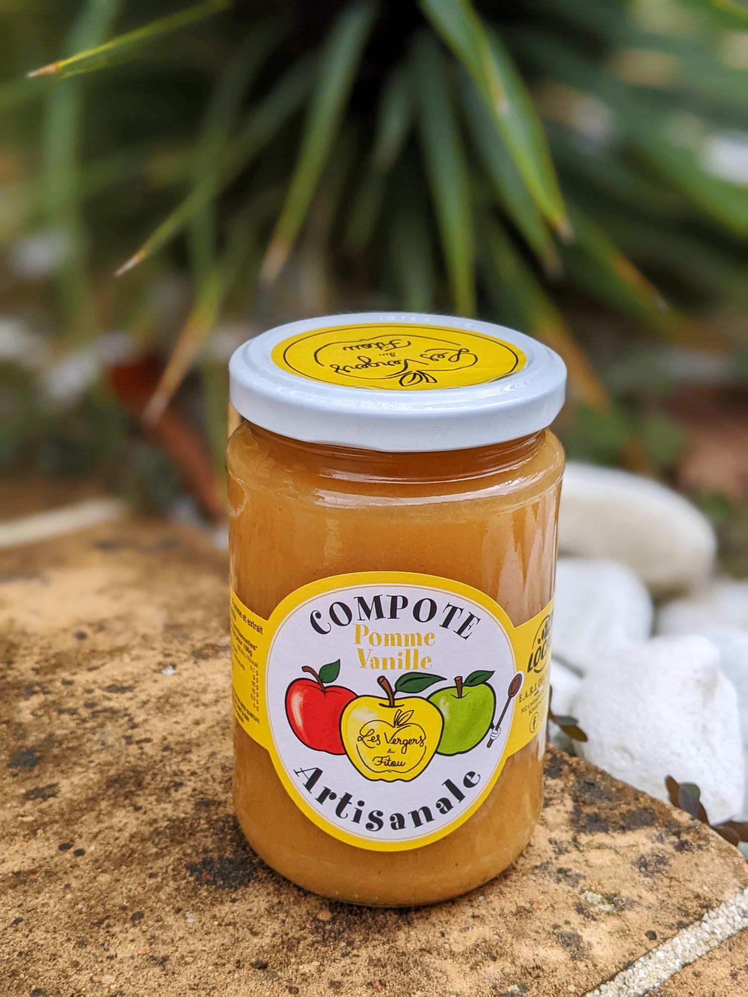 Compote pomme / vanille