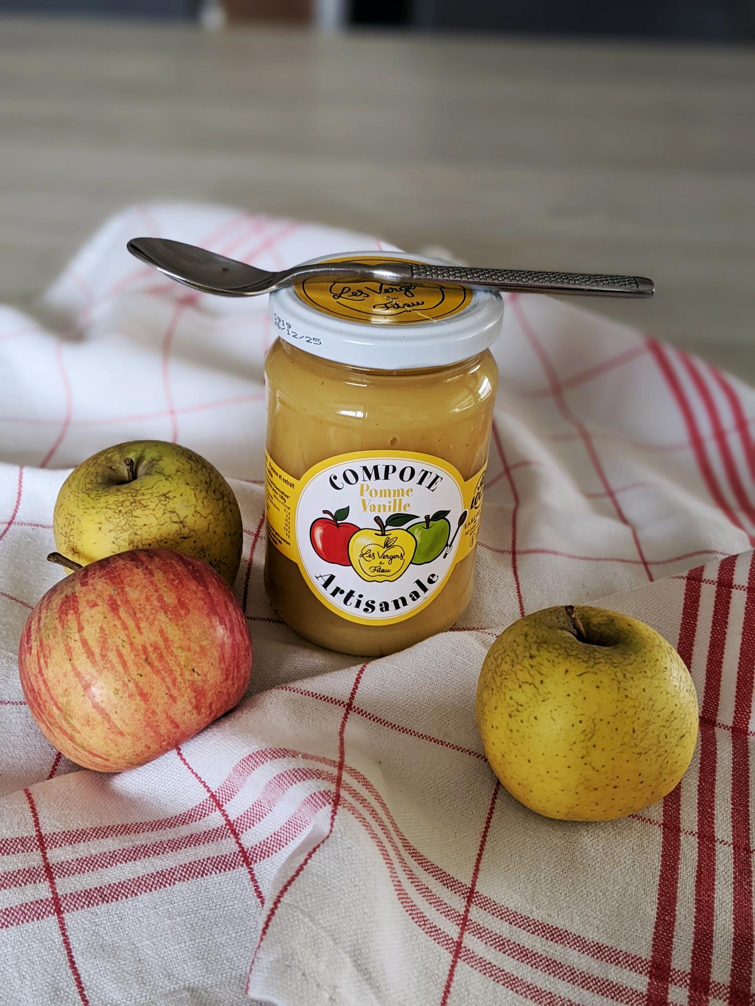 Compote pomme / vanille