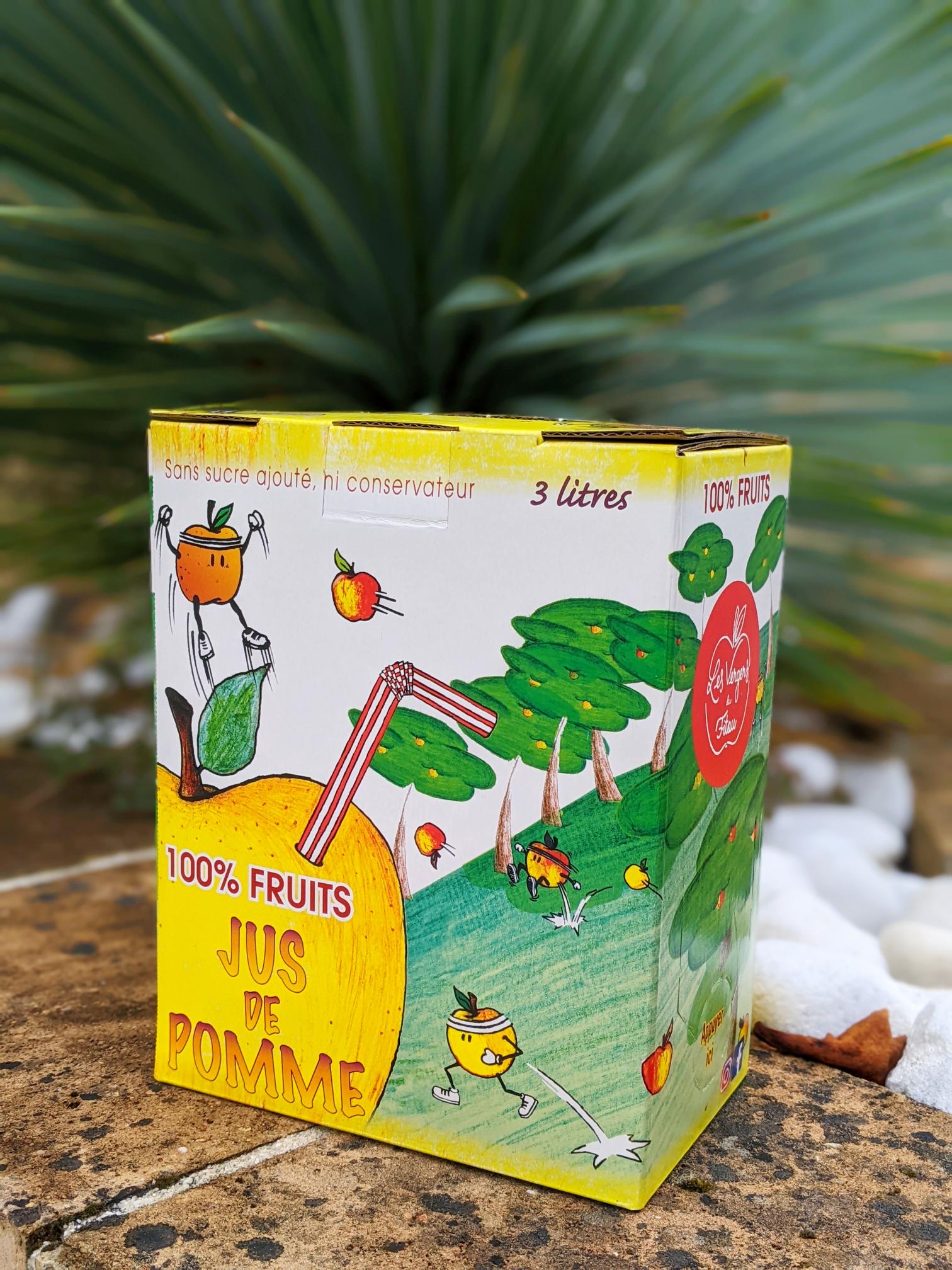 Jus de pomme BIB 3L