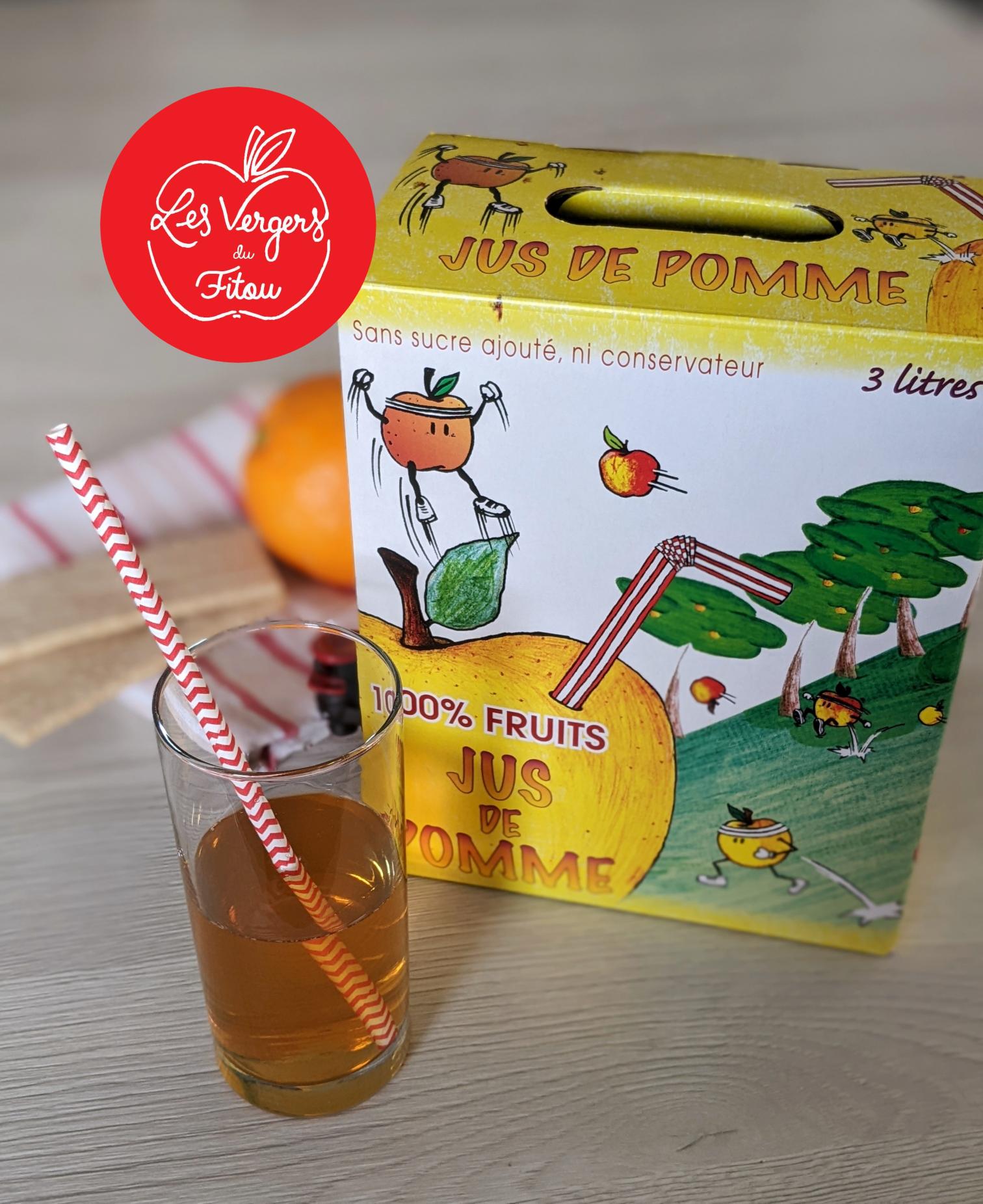 Jus de pomme BIB 3L