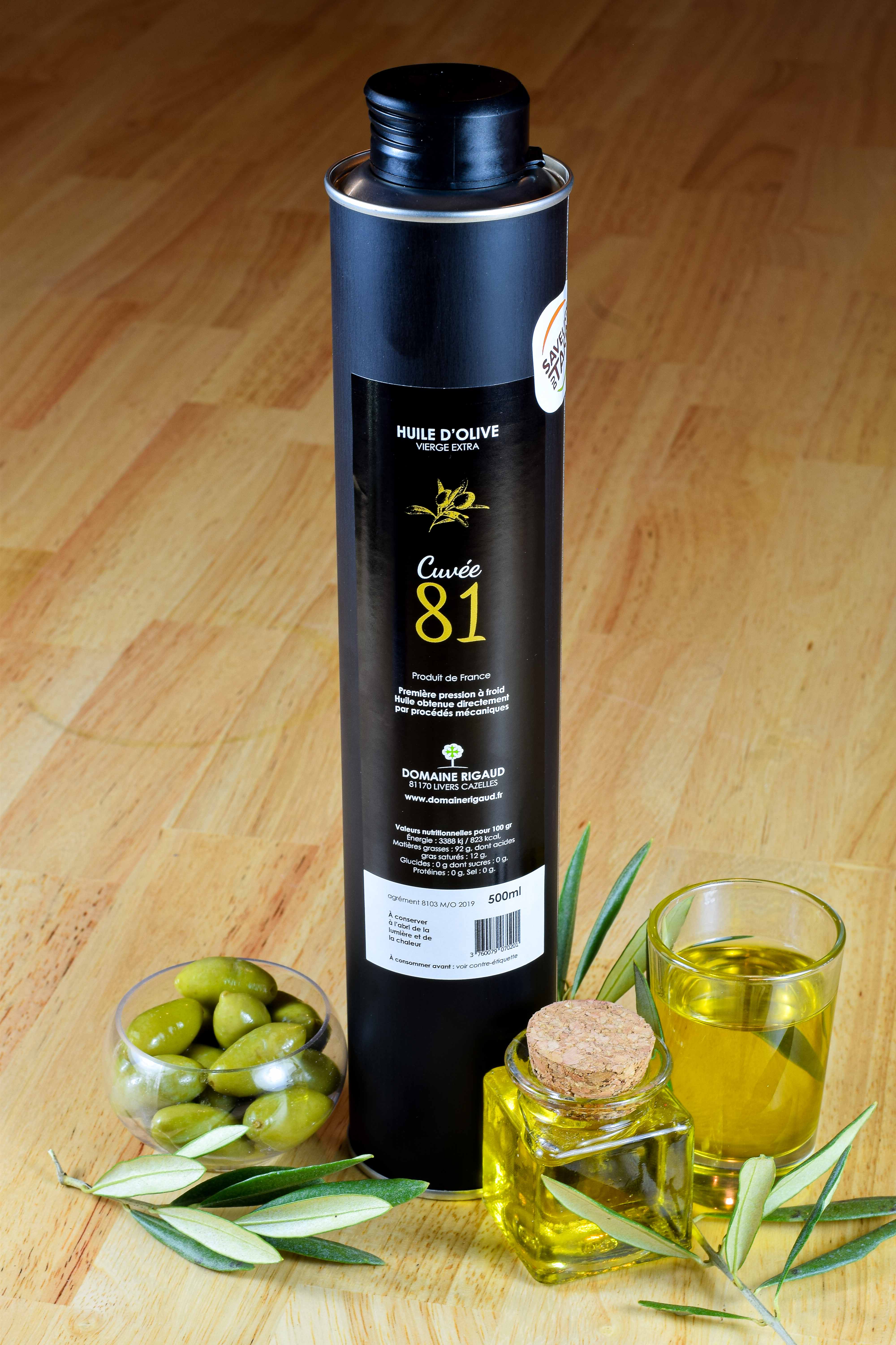 Huile d'olive cuvee 81