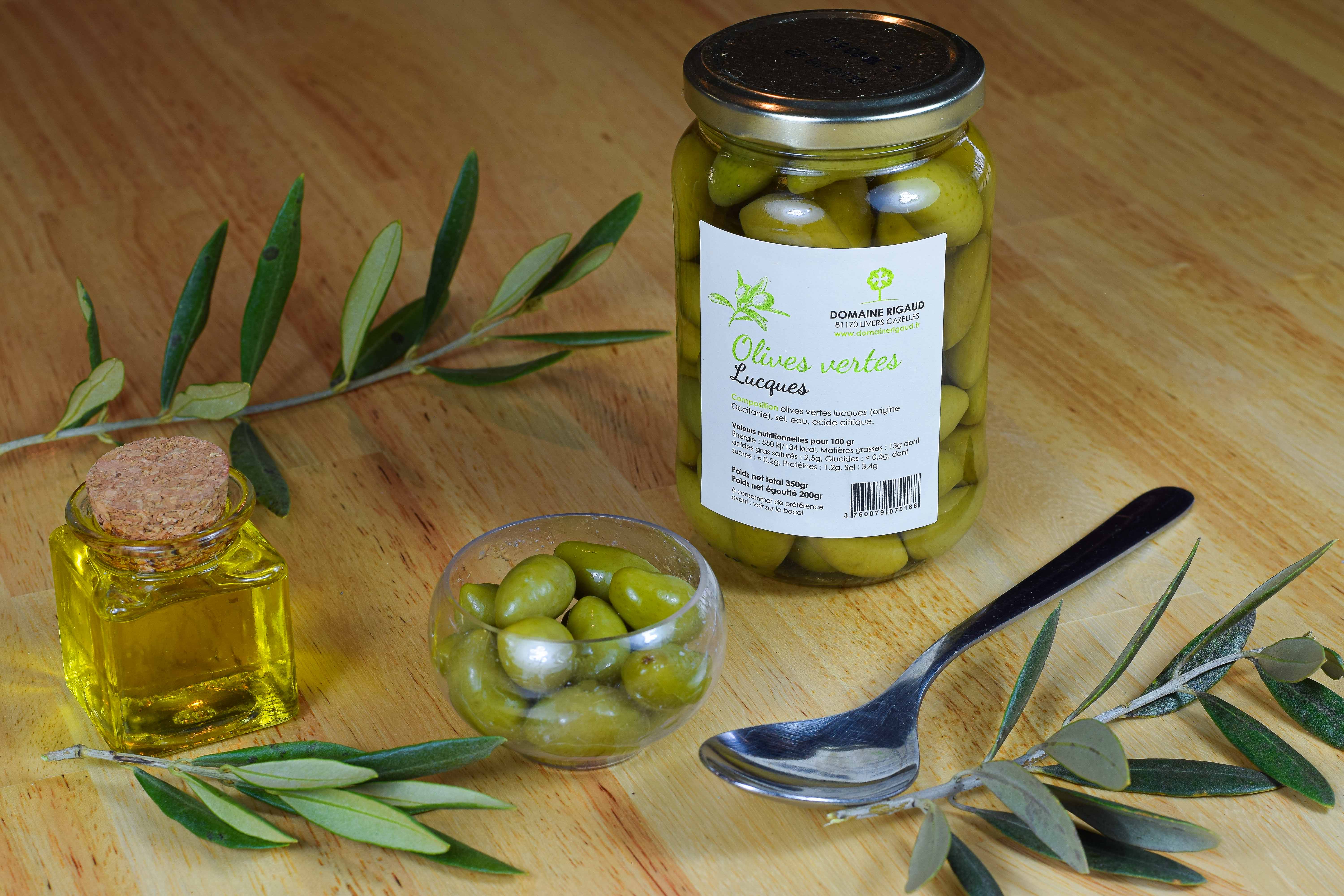 Olives vertes Lucques