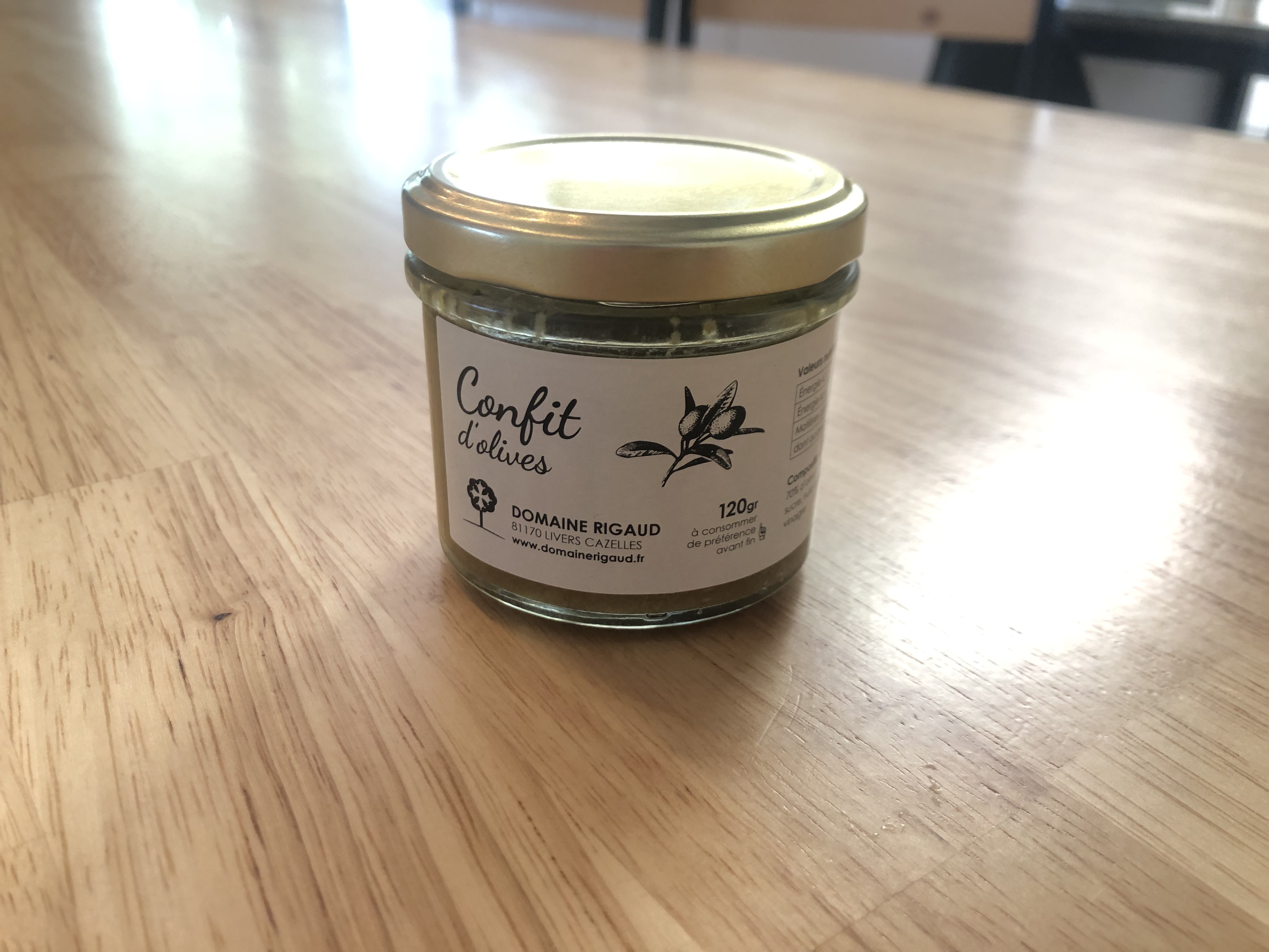 Confit d'olives