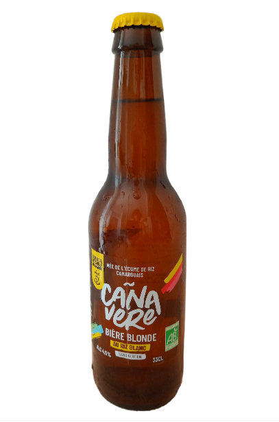 33 CL BIERE BLONDE BIO SANS GLUTEN AU RIZ DE CAMARGUE IGP BLANC
