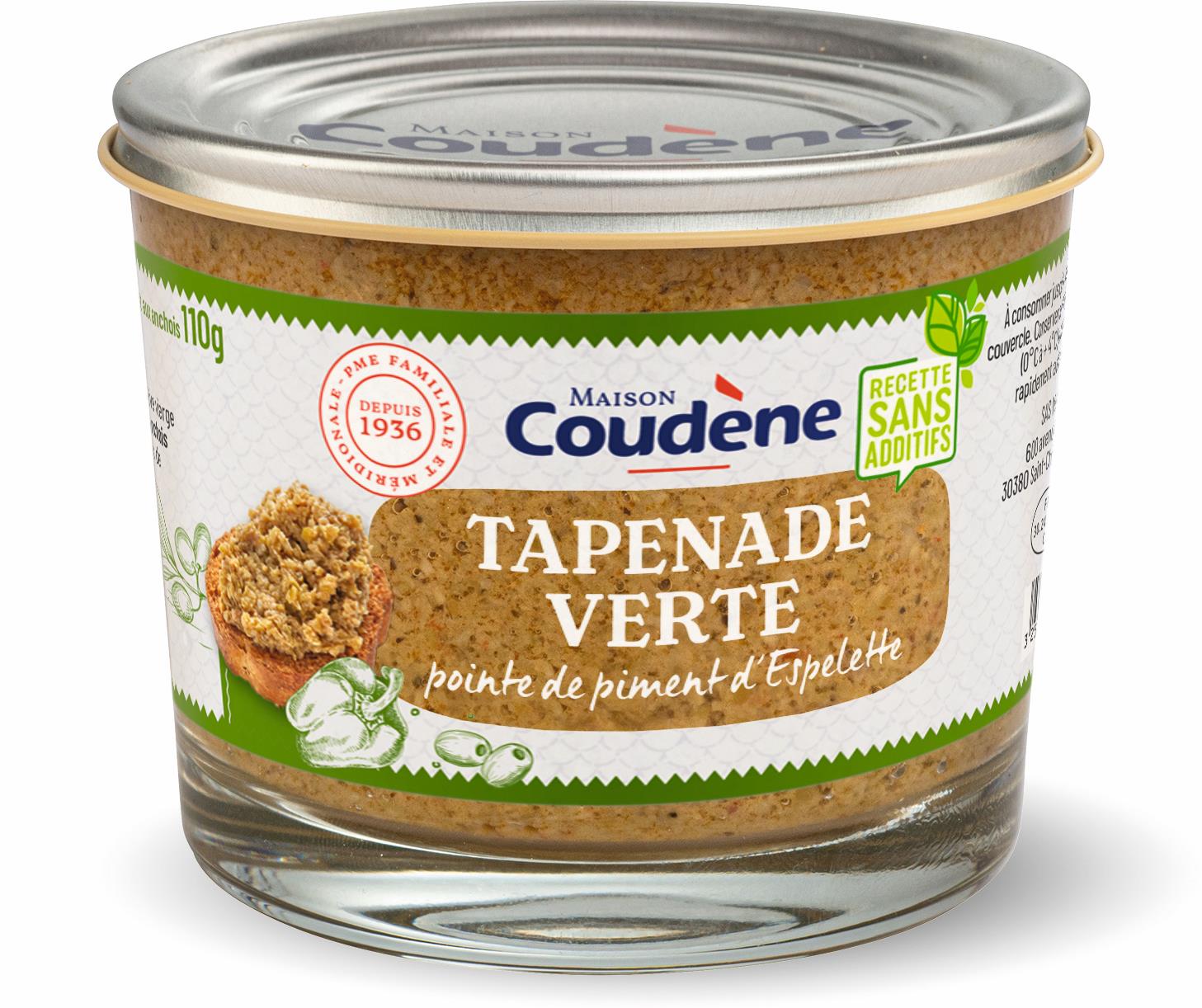 Tapenade verte 110g