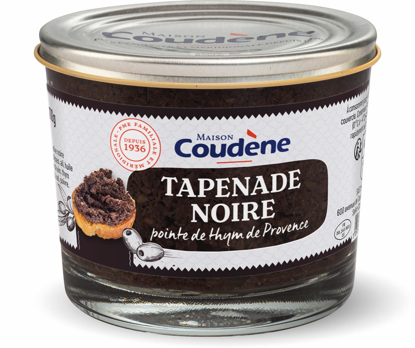 Tapenade noire 110g