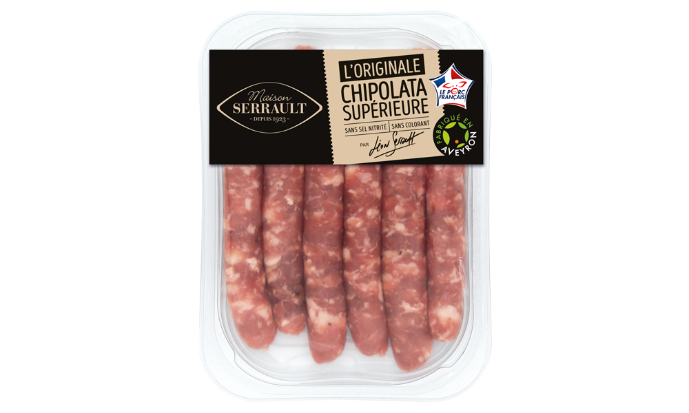 CHIPOLATA x6 -300g (VPF)