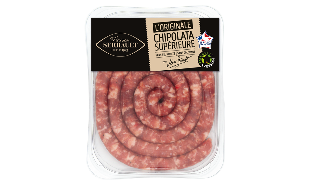 CHIPOLATA en continue 500g (VPF)