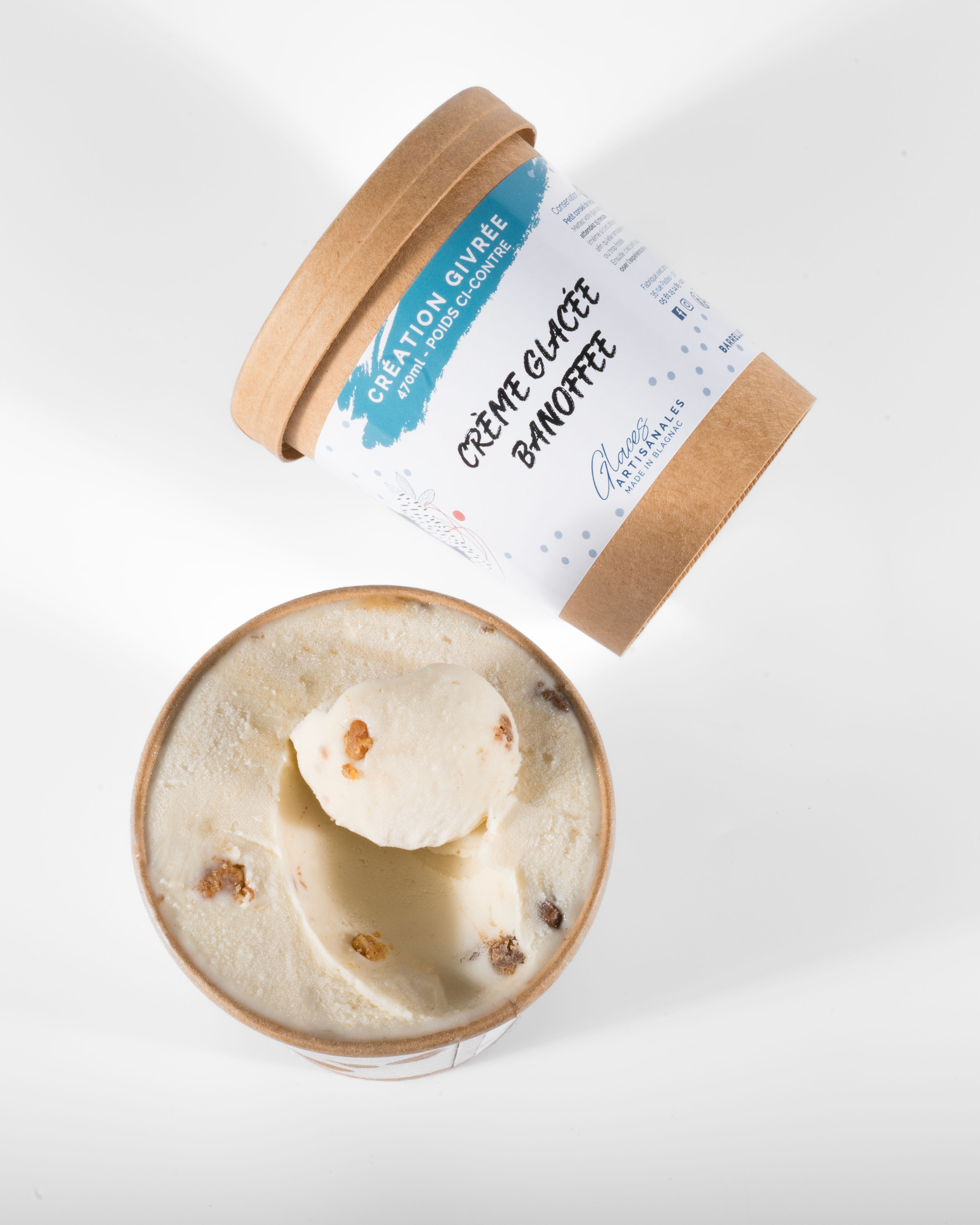 Creme glacee Banoffee