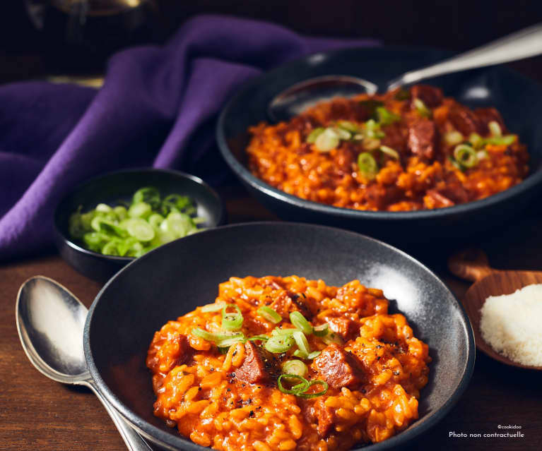 risotto au chorizo