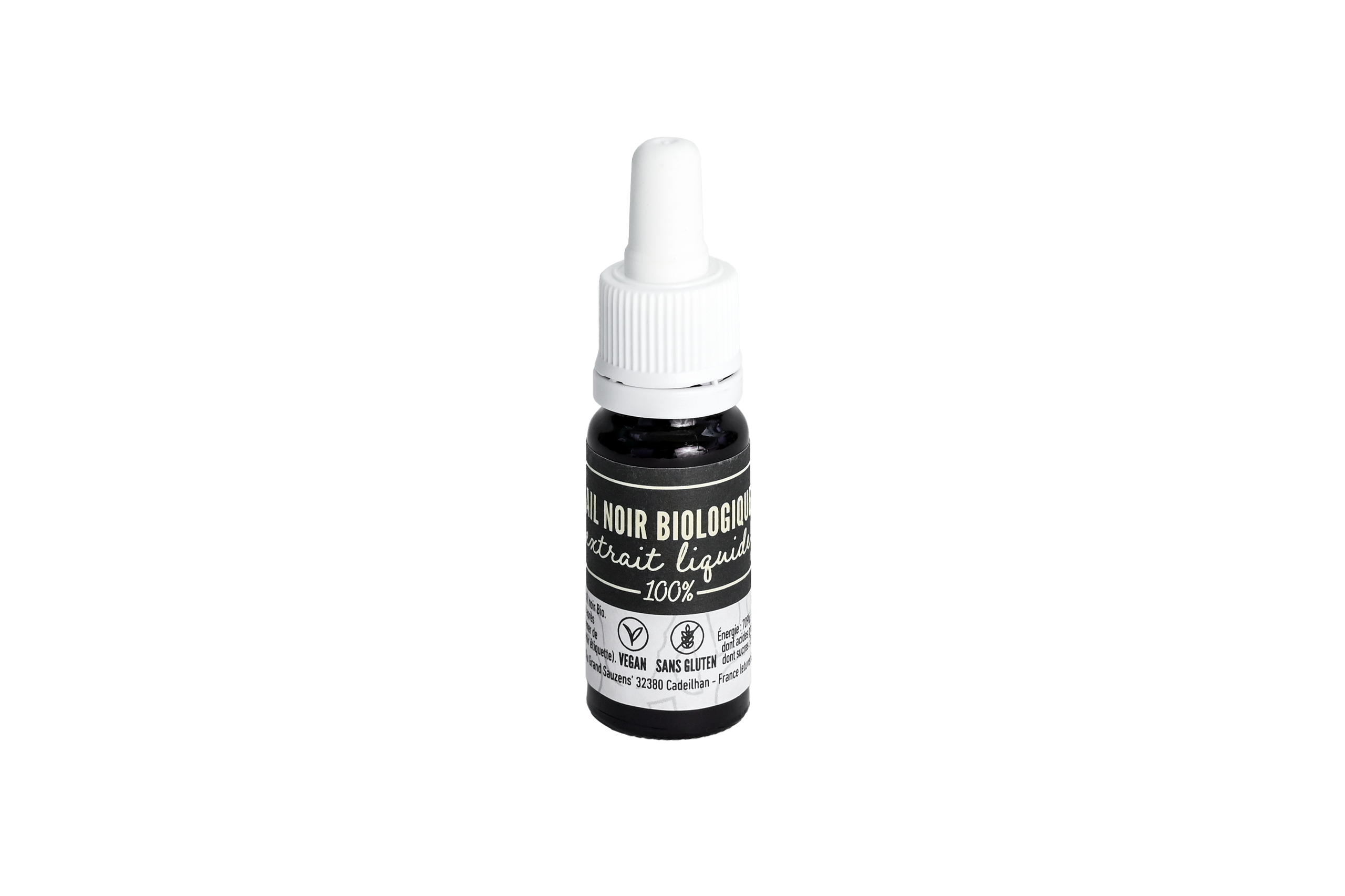 Extrait liquide d'ail noir bio