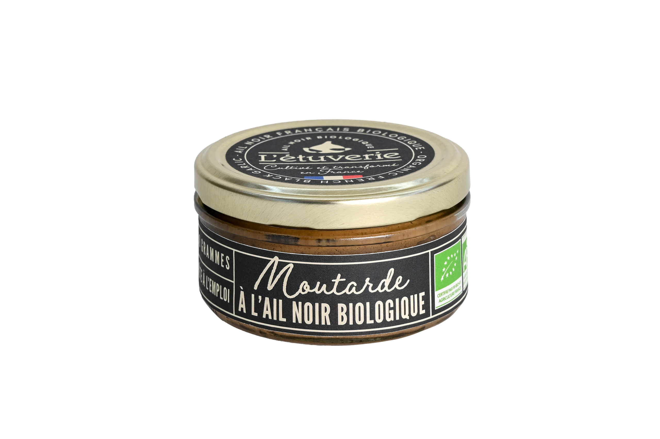Moutarde a l'ail noir bio